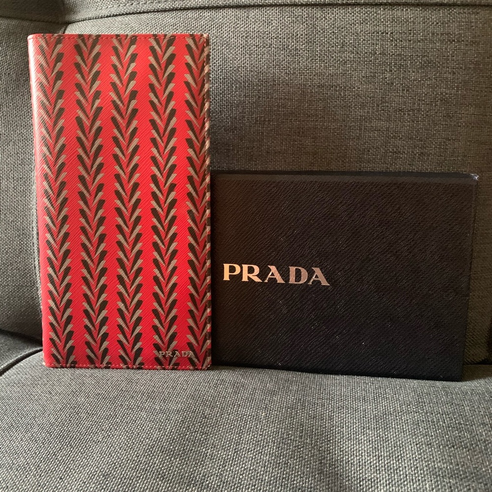 Prada Saffiano Leather Card Holder